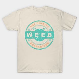 Weeb Label- Stamp Design T-Shirt